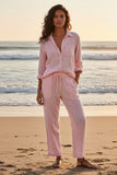 Double Gauze Unforgettable Button Front Shirt in Solids