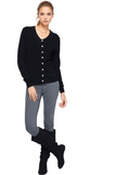 100% Cashmere Favorite Button Up Cardigan Sweater