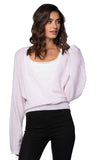 California Cashmere by Subtle Luxury Cashmere 100% Cashmere Camilla Front Crossover Sweater