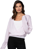 California Cashmere by Subtle Luxury Cashmere 100% Cashmere Camilla Front Crossover Sweater Knit