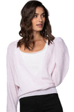 California Cashmere by Subtle Luxury Cashmere 100% Cashmere Camilla Front Crossover Sweater Knit