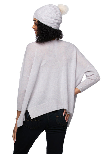 California Cashmere by Subtle Luxury Cashmere 100% Cashmere Loose & Easy Cardigan Sweater - Resort-Holiday