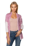 California Cashmere by Subtle Luxury Cashmere 100% Cashmere Printed Cropped Cocoon Sweater