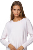 California Cashmere by Subtle Luxury Cashmere Comfort Crew / S/M / Cardamom 100% Cashmere Comfort Crew Sweater in Cardamom