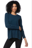 California Cashmere by Subtle Luxury Cashmere Comfort Crew / S/M / Majolica Blue 100% Cashmere Comfort Crew Sweater