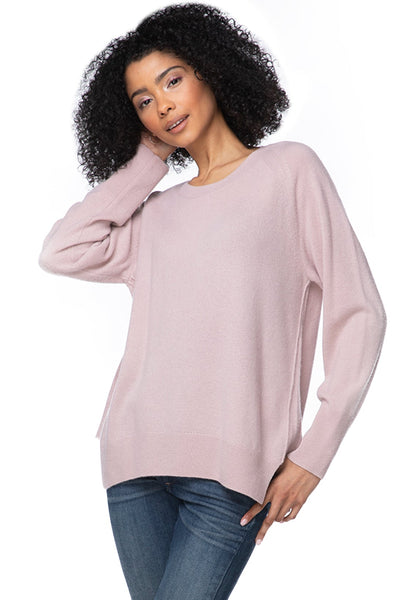 California Cashmere by Subtle Luxury Cashmere Comfort Crew / XS/S / Rose Dust 100% Cashmere Comfort Crew Sweater