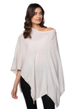 California Cashmere by Subtle Luxury Cashmere Convertible Multi-Wear 100% Cashmere Poncho Sweater Pullover