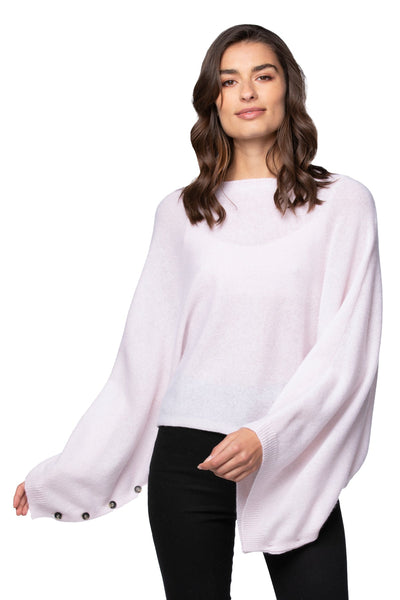 California Cashmere by Subtle Luxury Cashmere Florance pullover / O/S / Fragrance Convertible Multi-Wear 100% Cashmere Poncho Sweater Pullover