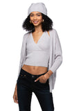 California Cashmere by Subtle Luxury Cashmere Loose & Easy Cardigan / M/L / Opal 100% Cashmere Loose & Easy Cardigan Sweater - Resort-Holiday