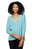 California Cashmere by Subtle Luxury Cashmere Loose & Easy Cardigan / S/M / Beryl 100% Cashmere Loose & Easy Cardigan Sweater - Resort-Holiday
