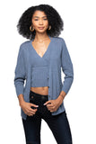 California Cashmere by Subtle Luxury Cashmere Loose & Easy Cardigan / S/M / Shale 100% Cashmere Loose & Easy Cardigan Sweater - Resort-Holiday