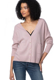 California Cashmere by Subtle Luxury Cashmere Loose & Easy Cardigan / XS/S / Rose Dust 100% Cashmere Favorites Loose & Easy Cardigan