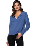 California Cashmere by Subtle Luxury Cashmere Preppy Life Sweater / S/M / Blue Iris 100% Cashmere Preppy Life Sweater