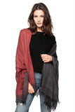 California Cashmere by Subtle Luxury Luxury Scarf 100% Tissue Cashmere Half Moon Scarf