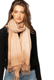 California Cashmere by Subtle Luxury Luxury Scarf 100% Tissue Cashmere Half Moon Scarf
