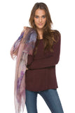 California Cashmere by Subtle Luxury Luxury Scarf Multi / One Size Luxury Scarf Wrap, Horizon Scarf in cashmere blend