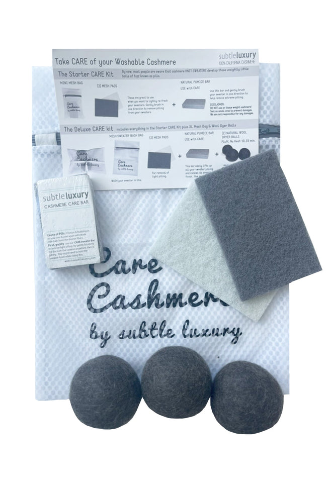 California Cashmere by Subtle Luxury Misc. Deluxe Cashmere Care Kits for Washable Cashmere