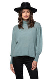 California Cashmere by Subtle Luxury Sweater Cashmere Bianca Turtleneck / S/M / Aspen 100% Cashmere Bianca Turtleneck Sweater