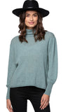 California Cashmere by Subtle Luxury Sweater Cashmere Bianca Turtleneck / S/M / Aspen 100% Cashmere Bianca Turtleneck Sweater
