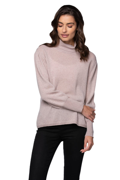 California Cashmere by Subtle Luxury Sweater Cashmere Bianca Turtleneck / S/M / Dorchester 100% Cashmere Bianca Turtleneck Sweater