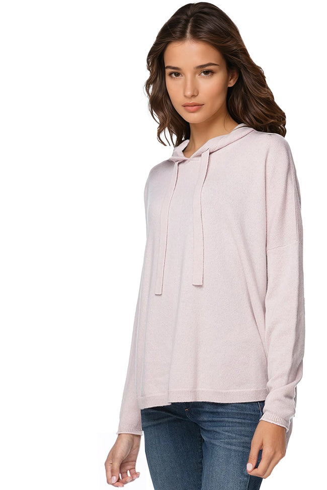 California Cashmere by Subtle Luxury Sweater Quinn Washable Cashmere Hoodie / S/M / Dusty Quinn Washable 100% Cashmere Hoodie Sweater