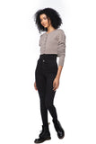 California Cashmere by Subtle Luxury Sweater Washable Cashmere Cropped Cardigan / S/M / Teak Washable Cashmere Cropped Cardigan
