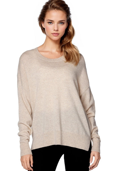 California Cashmere by Subtle Luxury Sweater Wesley Cashmere Pullover / XS/S / Almond Washable Cashmere Wesley Pullover in Almond