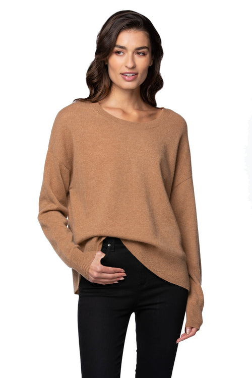 California Cashmere by Subtle Luxury Sweater Wesley Cashmere Pullover / XS/S / Biscuit Washable Cashmere Wesley Pullover in Biscuit