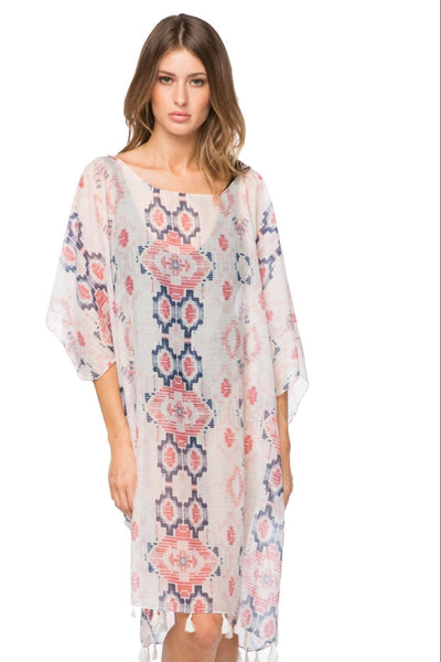 Cosmic Drama Print | Marina Coverup Sundress - Subtle Luxury