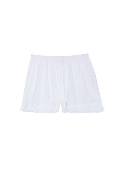 Cotton Dip Dye Lounge Ruffle Edge Short - Subtle Luxury