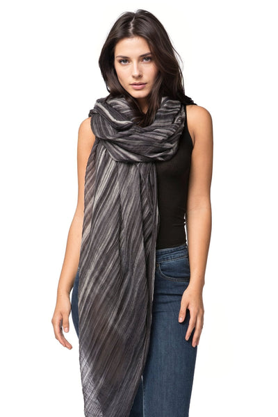 Crinkle Desert Luxury Wool Scarf - Subtle Luxury