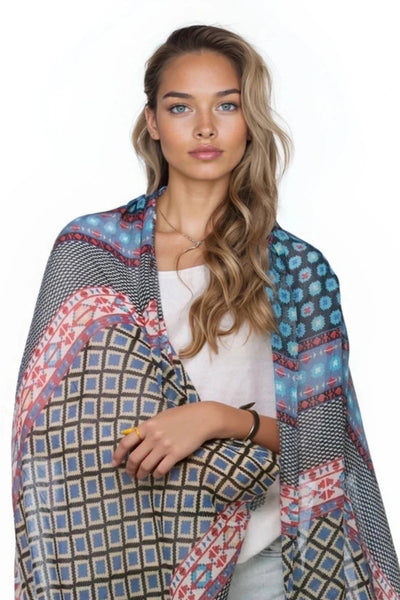 Desert Child Boho Print Sarong Wrap - Subtle Luxury