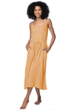 Double Gauze Solid Trish Tank Sundress - Subtle Luxury