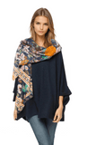Enchanting Blooms Coverup Sarong Wrap Scarf - Subtle Luxury