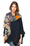 Enchanting Blooms Coverup Sarong Wrap Scarf - Subtle Luxury