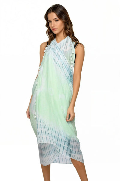 Free Spirit Coverup Multi Wear Vest in Siren Song Print - Subtle Luxury