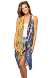 Free Spirit Multi Wear Coverup in Botanical Garden Print - Subtle Luxury