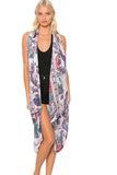 Free Spirit Multi - Wear Coverup in Enchanting Blooms Print - Subtle Luxury