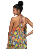 Free Spirit Multi Wear Coverup in Guava Chic Print - Subtle Luxury