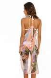 Free Spirit Multi - Wear Coverup in Maui Escape Print - Subtle Luxury