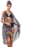 Free Spirit Multi Wear Coverup Vest in Jungle Fever Print - Subtle Luxury
