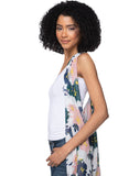 Free Spirit Vest in Sundry Floral Print - Subtle Luxury