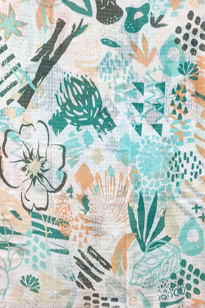 Free Spirit Multi Wear Coverup in Golden Afternoon Print
