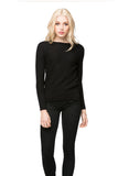 Hailey Thermal Pullover Sweater in Cotton Cashmere - Subtle Luxury