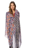 Harvest Moon Luxury Print Sarong Wrap - Subtle Luxury