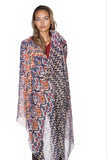 Harvest Moon Luxury Print Sarong Wrap - Subtle Luxury