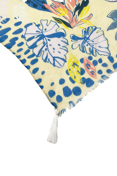 Hearts Entwined Print Luxury Sarong Wrap Scarf - Subtle Luxury