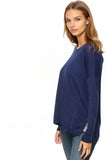 Jane Zen Blend Favorite Solid Crewneck Sweater - Subtle Luxury
