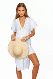 Janine Metallic Fringe Beach Straw Hat - Subtle Luxury