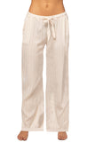 Josie Satin Lounge PJ Pant - Subtle Luxury